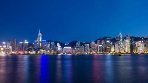 香港维多利亚港风景图片第一辑