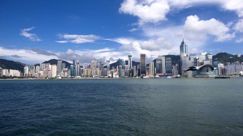 香港维多利亚港风景图片第一辑