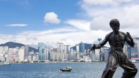 香港维多利亚港风景图片第一辑