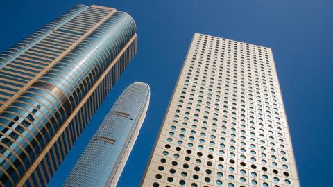 香港高楼大厦风光图片