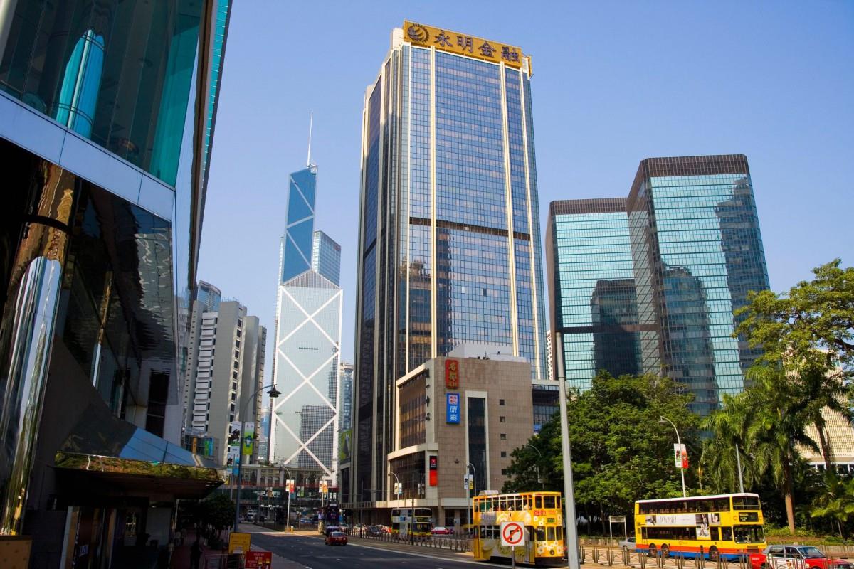 香港高楼大厦风光图片