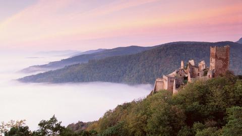 欧式城堡建筑图片