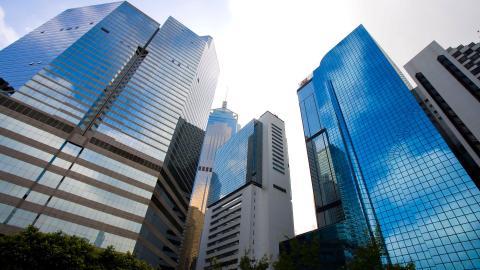 香港高楼大厦风光图片