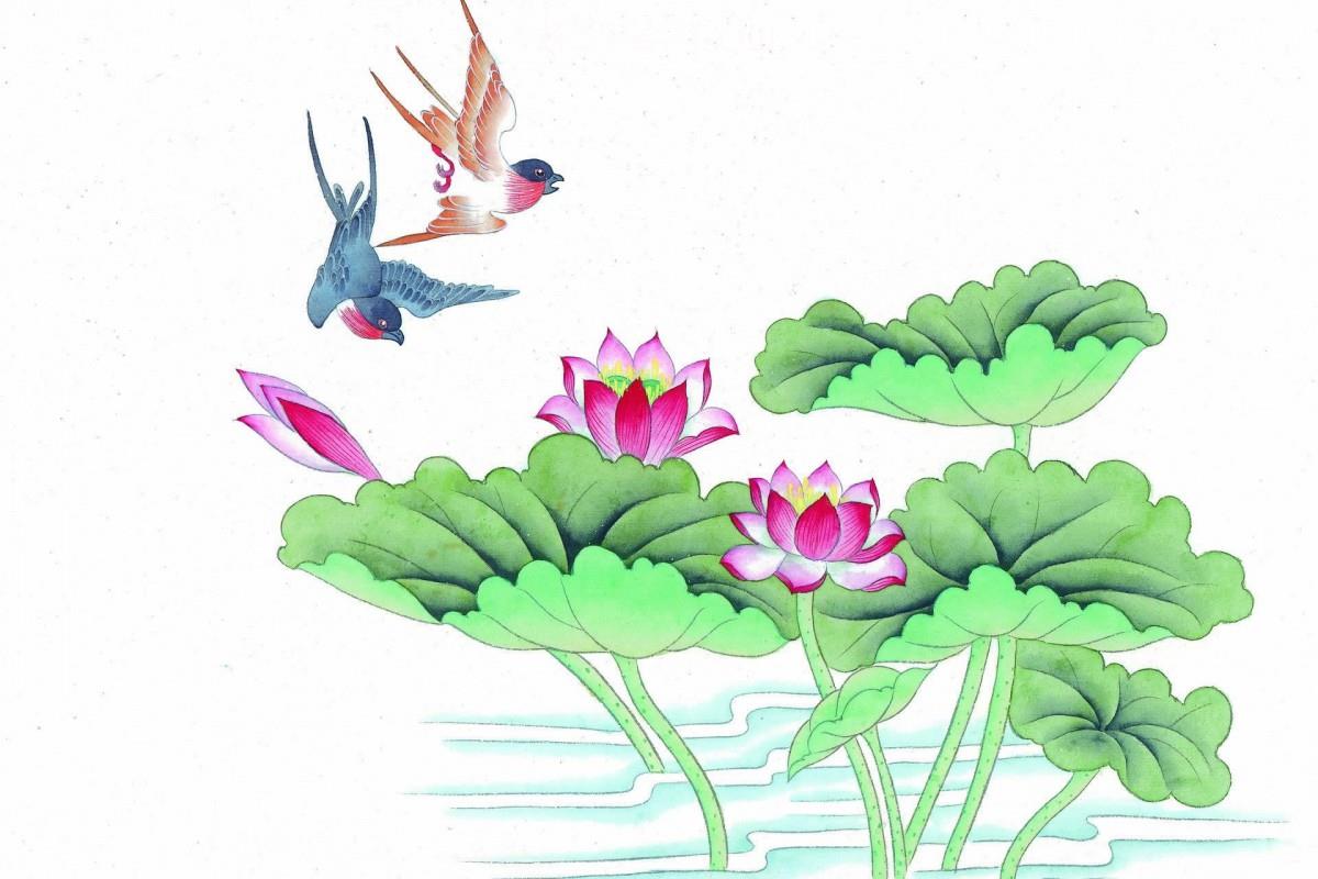 工笔花鸟画图片2