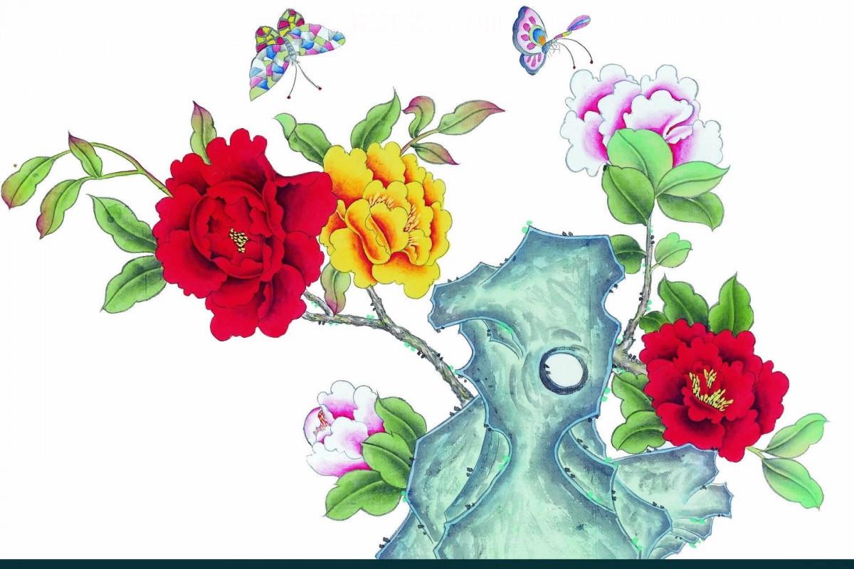 工笔花鸟画图片2