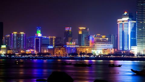 福建厦门清凉夜景图片