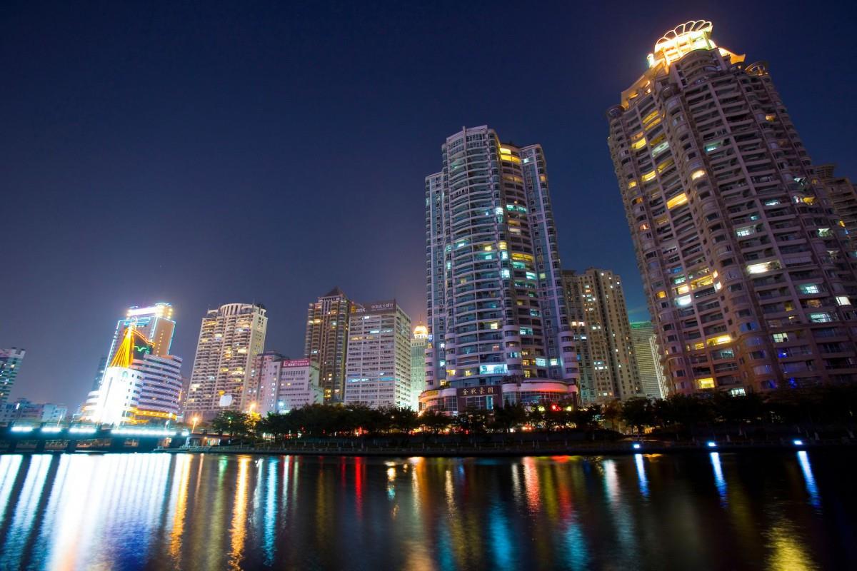 福建厦门清凉夜景图片