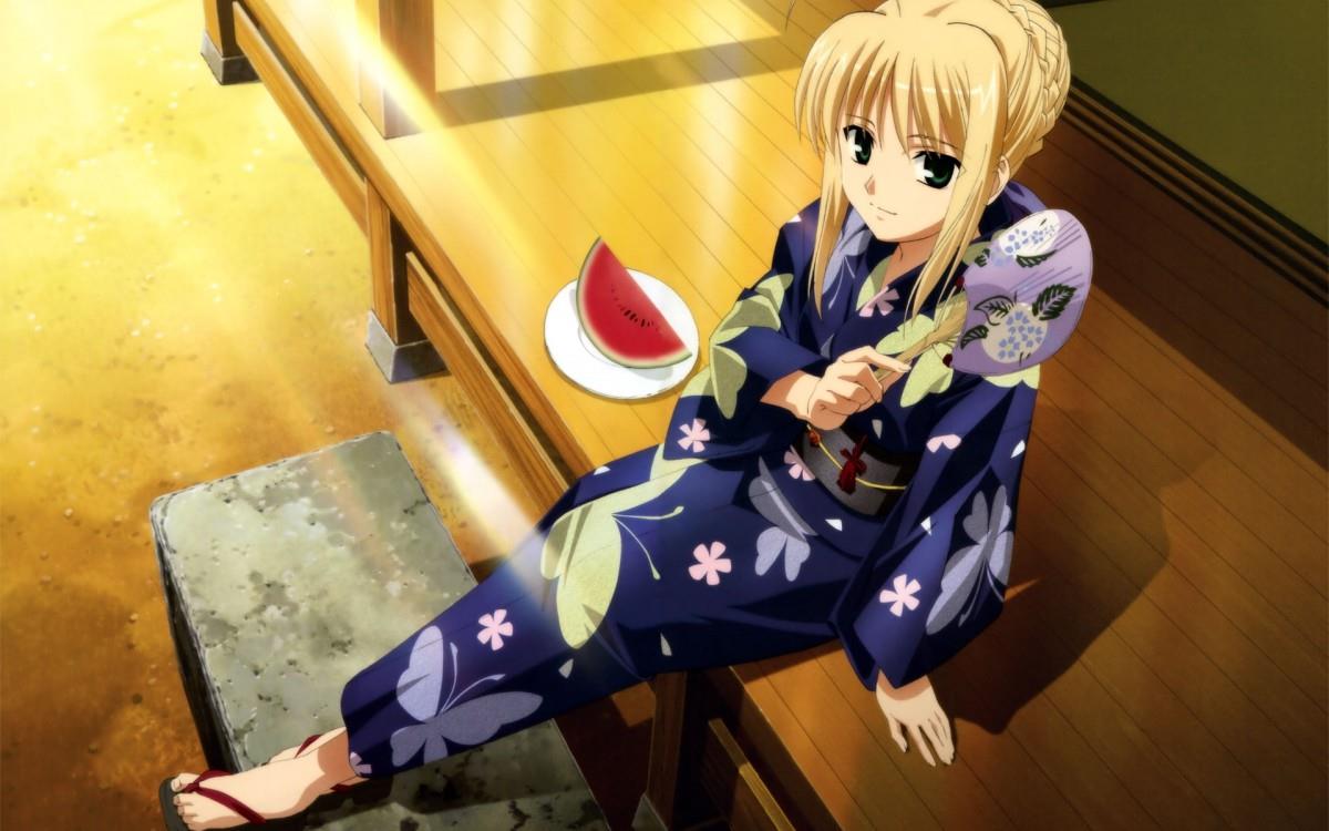 《Fate/stay night》saber图片