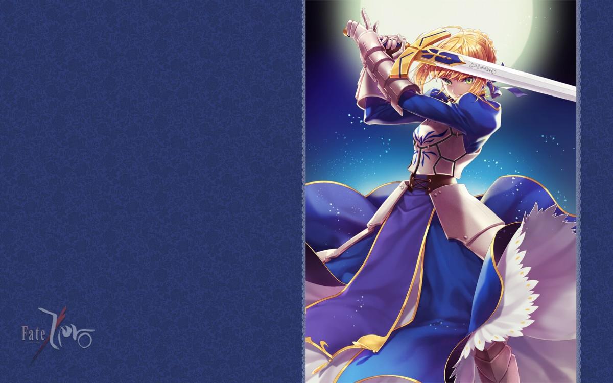 《Fate/stay night》saber图片