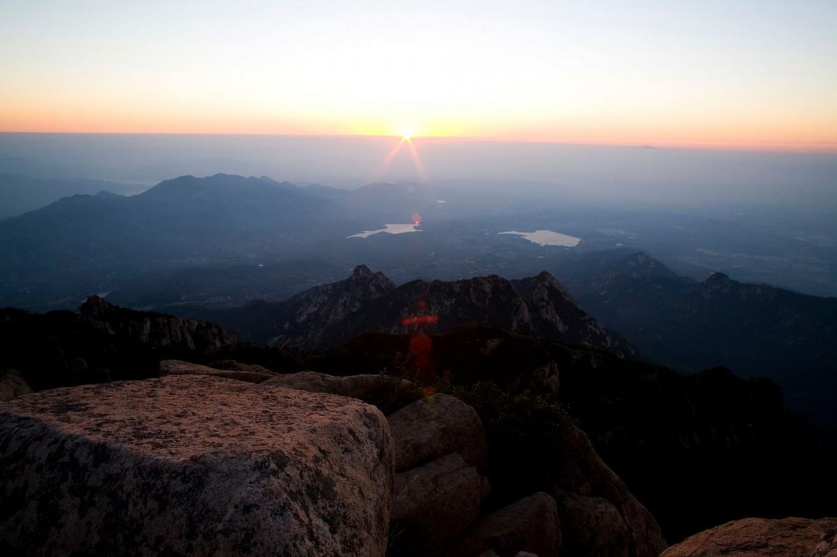 泰山日出图片大全