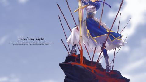 《Fate/stay night》saber图片