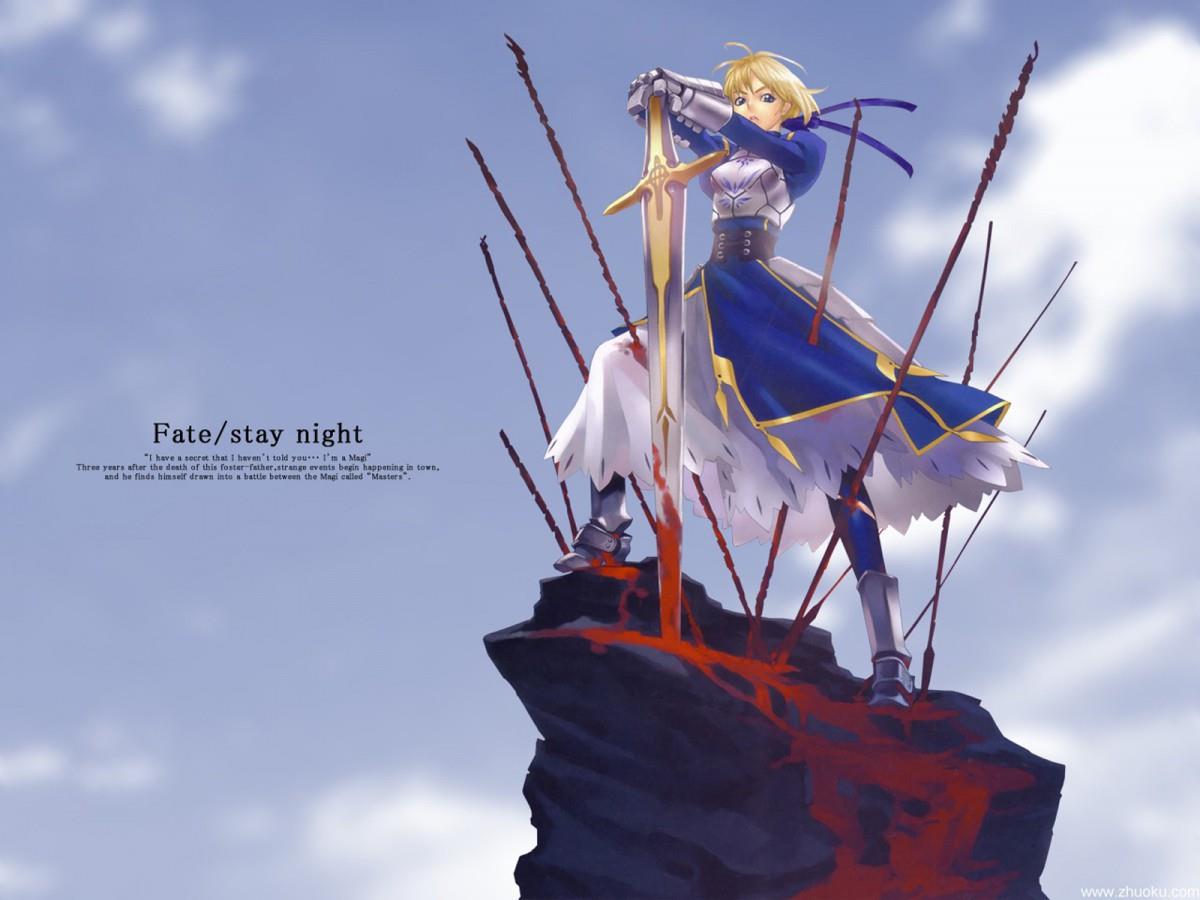 《Fate/stay night》saber图片
