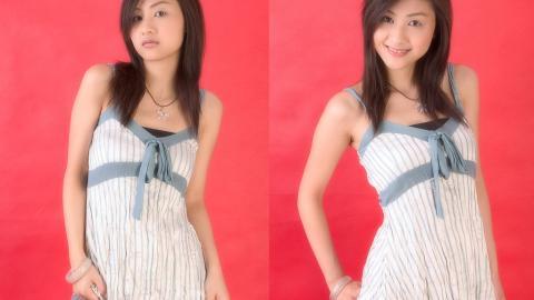 小家碧玉清纯美女图片大全