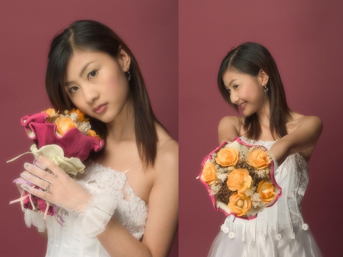 小家碧玉清纯美女图片大全