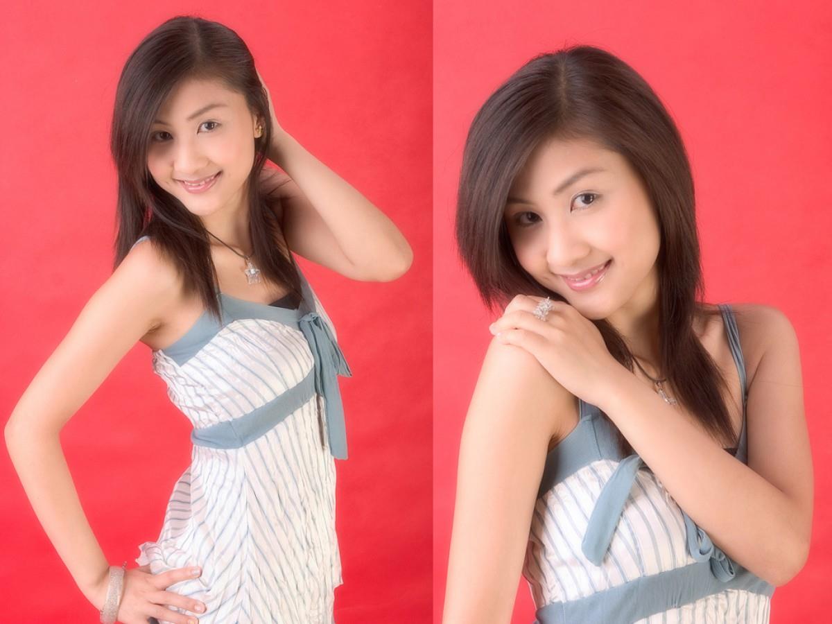 小家碧玉清纯美女图片大全