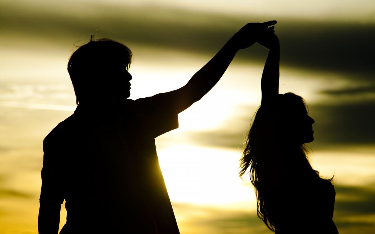 浪漫情侣背影图片大全