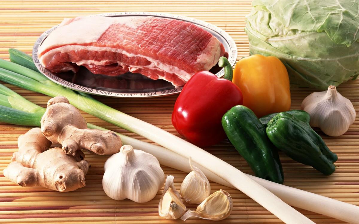 新鲜绿色健康蔬菜图片