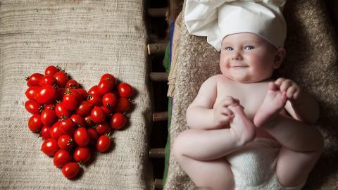婴儿美食家图片