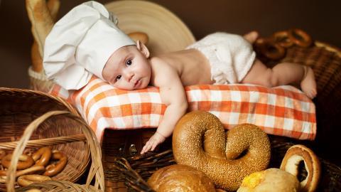 婴儿美食家图片