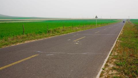 乌兰布统公路风光图片大全