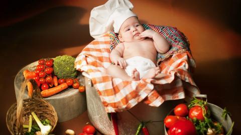 婴儿美食家图片