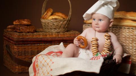 婴儿美食家图片