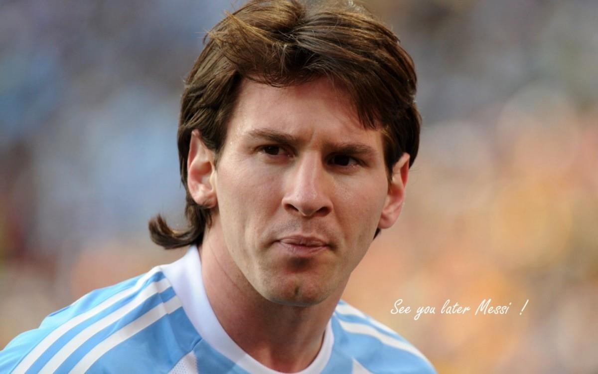 梅西足球电脑图片