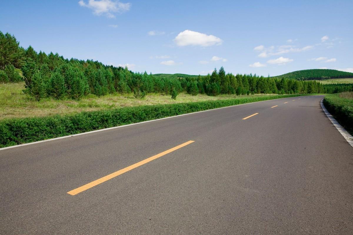 乌兰布统公路风光图片大全