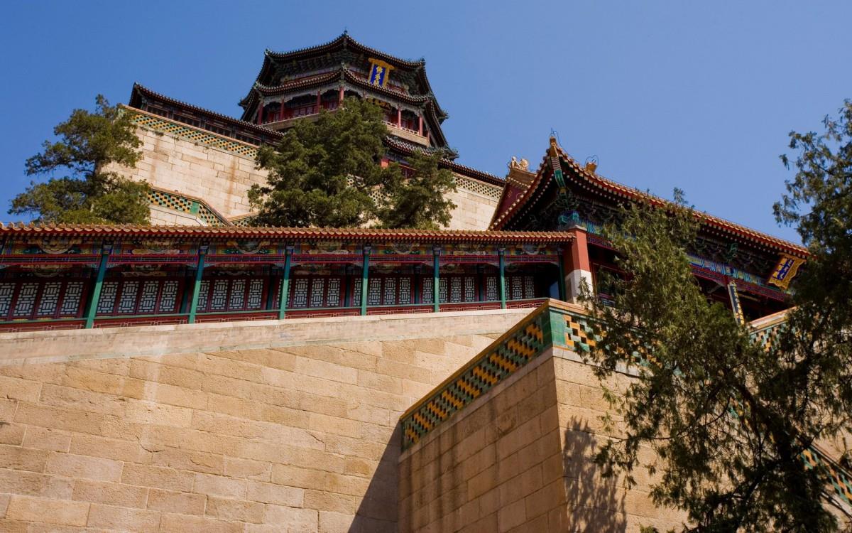 北京颐和园风景图片