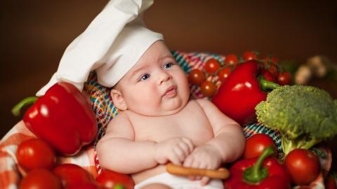 婴儿美食家图片