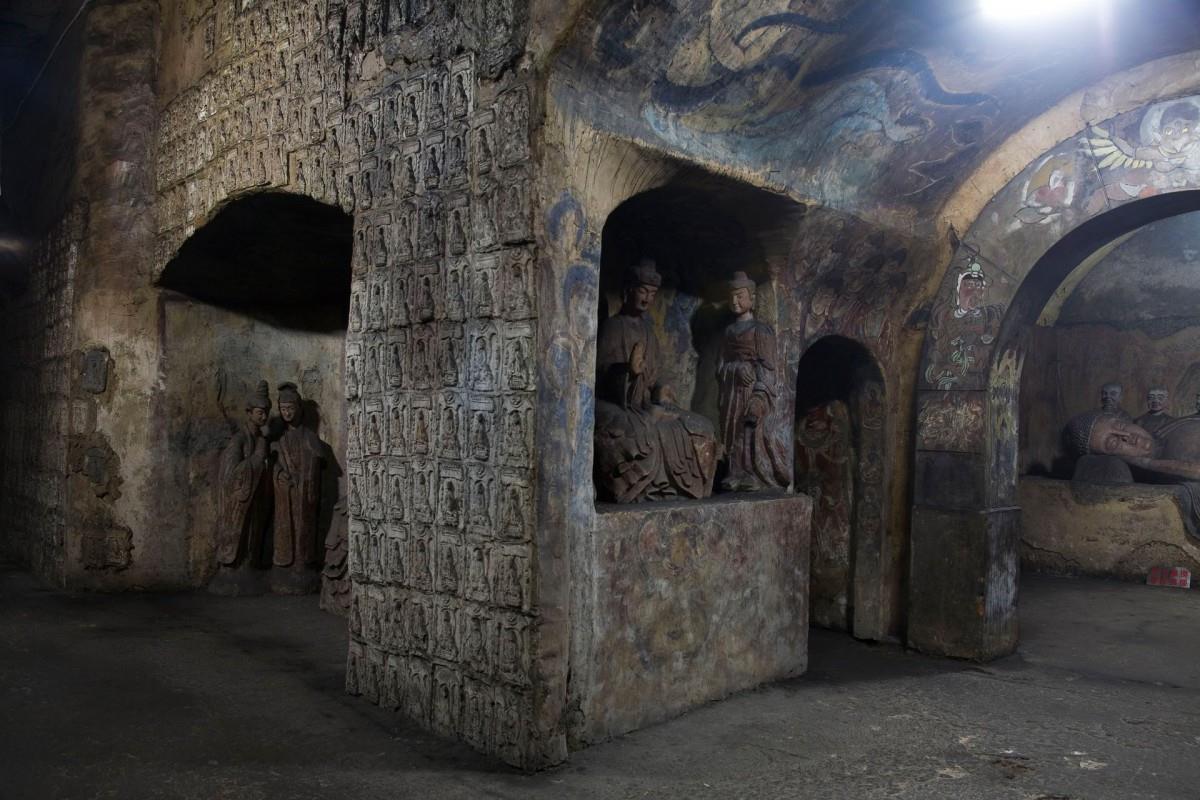 济南千佛山万佛洞图片大全