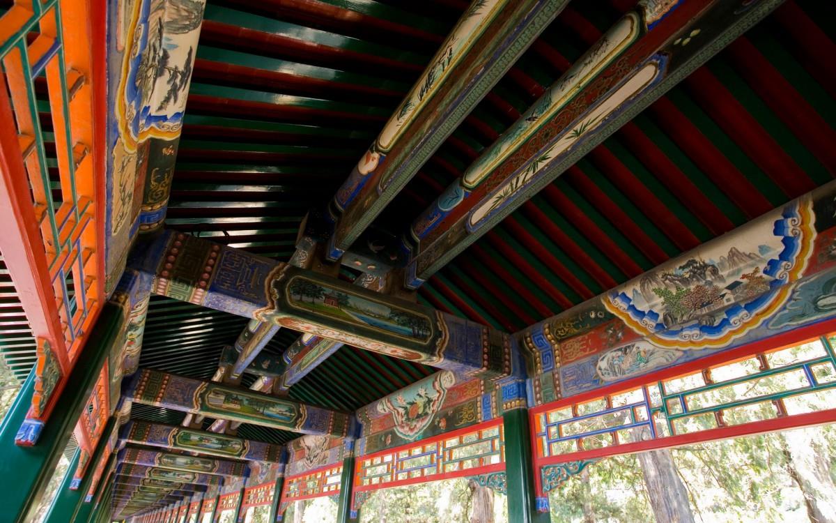 北京颐和园风景图片