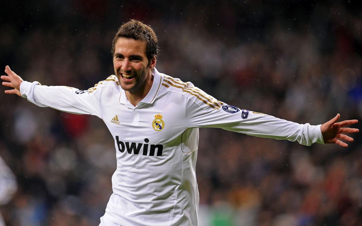 足球明星伊瓜因高清图片