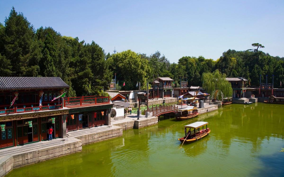 北京颐和园风景图片