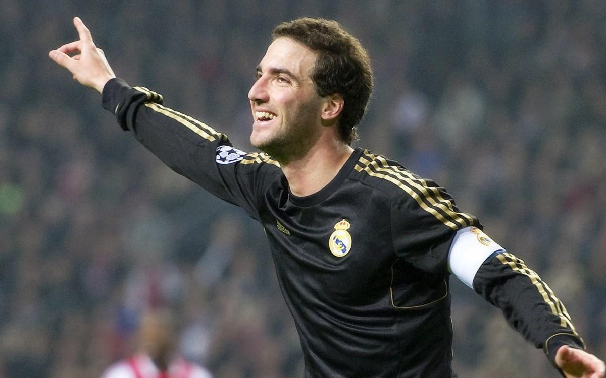 足球明星伊瓜因高清图片