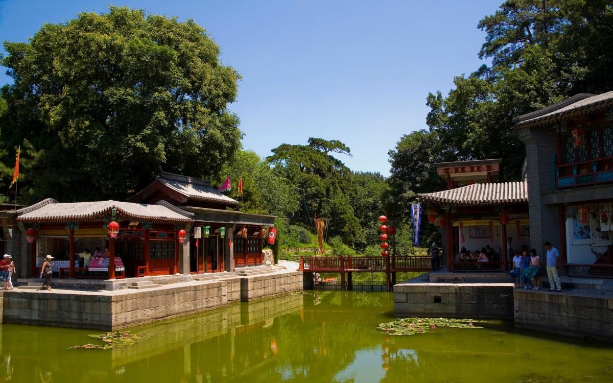 北京颐和园风景图片