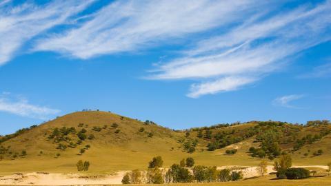 乌兰布统美丽湖泊图片大全