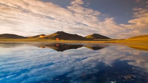 乌兰布统美丽湖泊图片大全