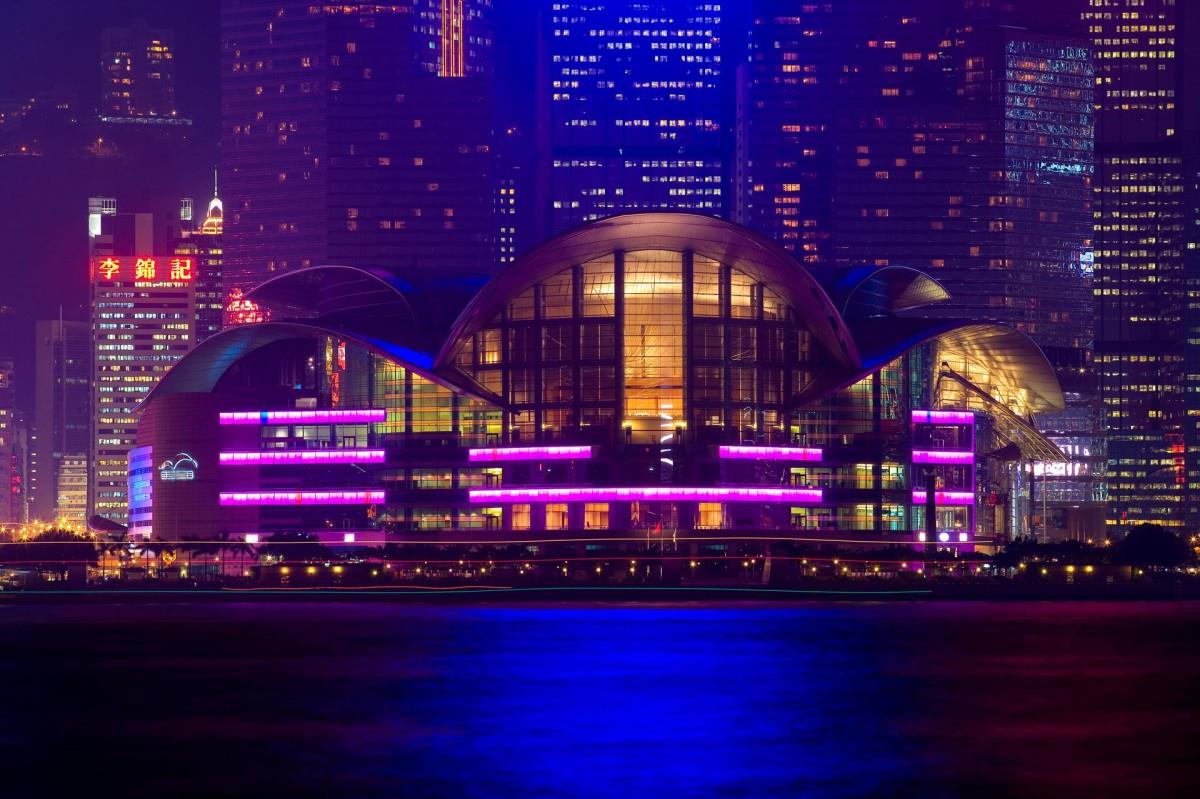 香港维多利亚港夜景图片第二辑