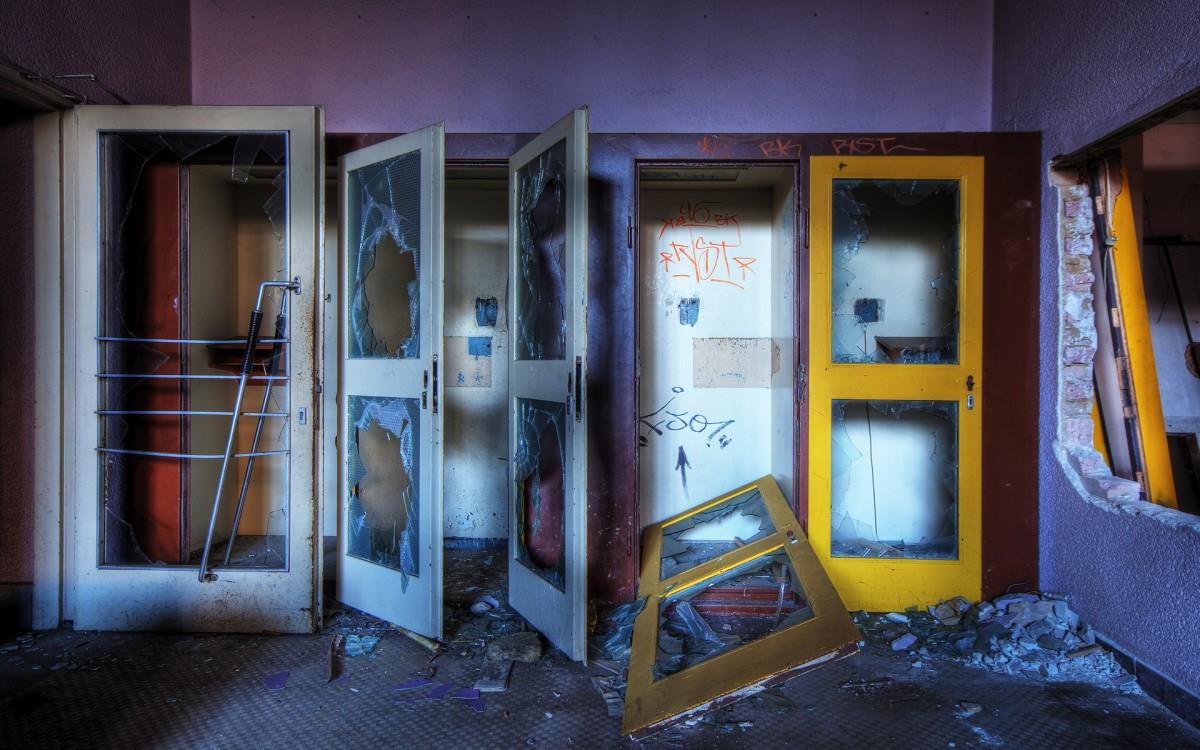 遗忘的城市破旧建筑图片(下)