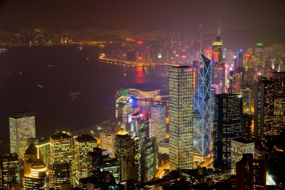 香港维多利亚港夜景图片第二辑