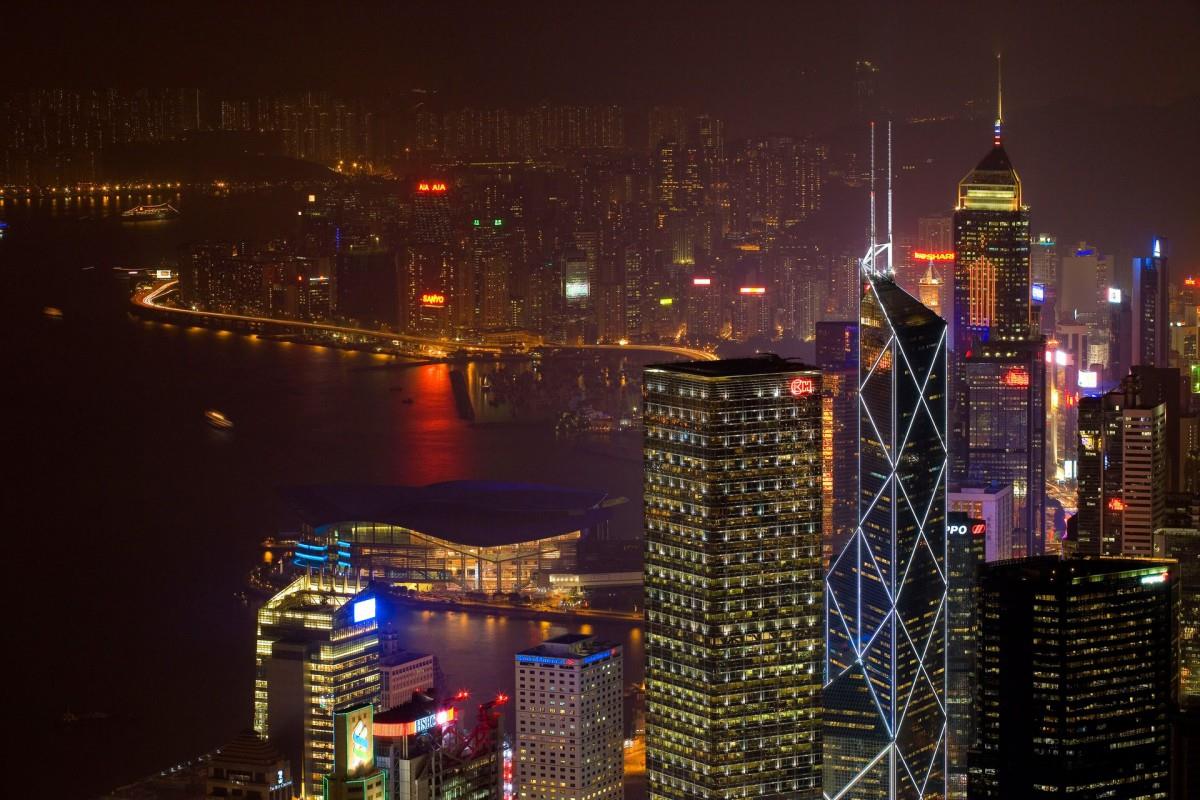 香港维多利亚港夜景图片第二辑