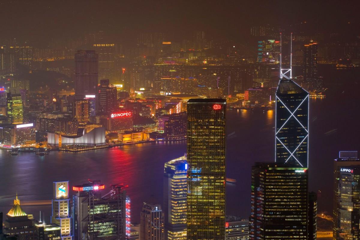 香港维多利亚港夜景图片第二辑