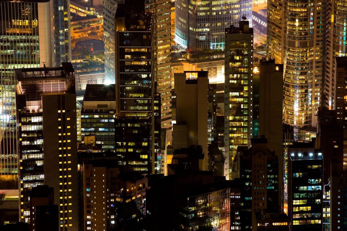 香港维多利亚港夜景图片第二辑