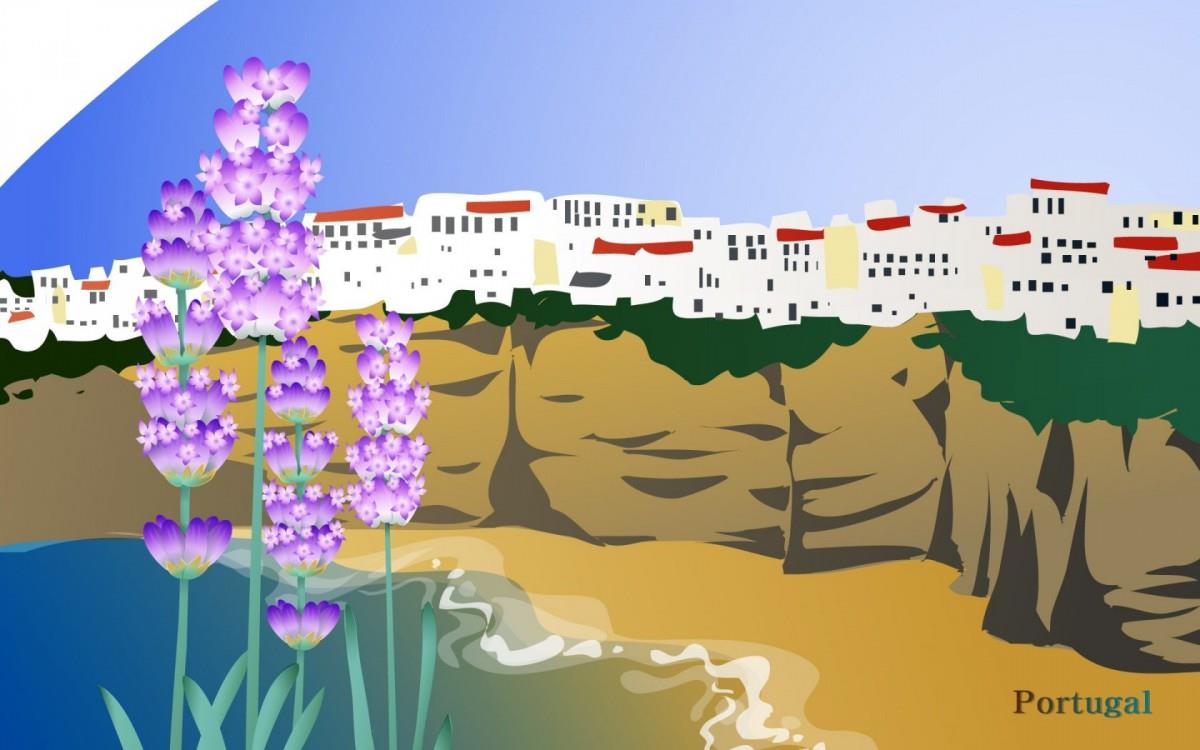 各国国花手绘图片