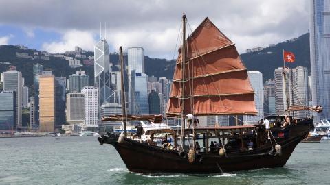 香港维多利亚港风景图片第二辑