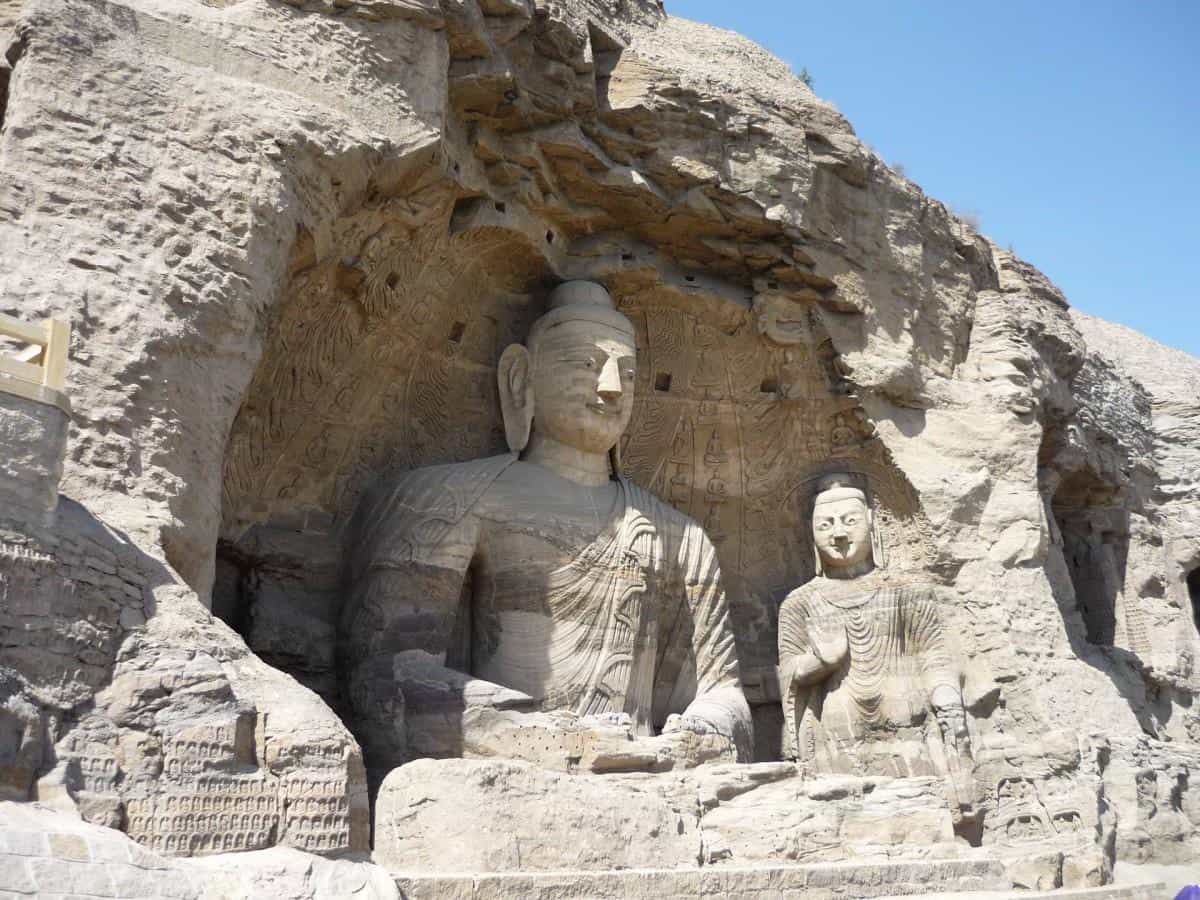 山西云冈石窟图片