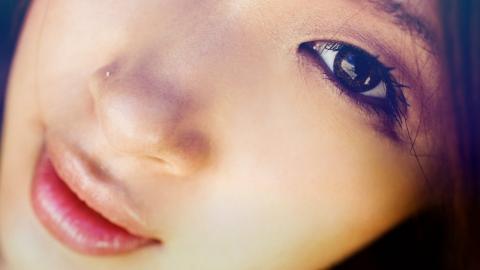 暖调风格PS美女图片