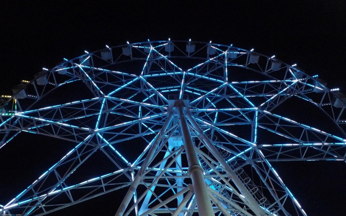 摩天轮景观图片