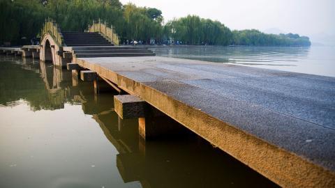 美丽的杭州西湖风光图片